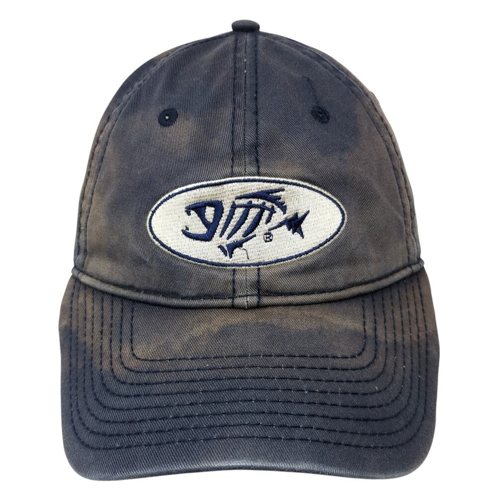 G.Loomis Strapback Hat Blue One Size Embroidered Logo Solid The Game